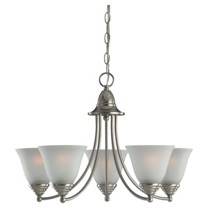 S31576962 Albany Mid Sized Chandelier Chandelier - Brushed Nickel S31576962 Albany Mid Sized Chandelier Chandelier - Brushed Nickel