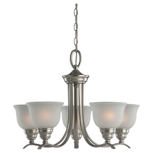 S31626BLE962 Wheaton Mid Sized Chandelier Chandelier - Brushed Nickel S31626BLE962 Wheaton Mid Sized Chandelier Chandelier - Brushed Nickel