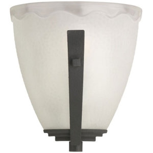 S41640839 59th Street 1 Bulb Wall Sconce - Blacksmith S41640839 59th Street 1 Bulb Wall Sconce - Blacksmith
