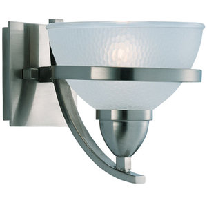 S44115962 Eternity 1 Bulb Wall Sconce - Brushed Nickel S44115962 Eternity 1 Bulb Wall Sconce - Brushed Nickel