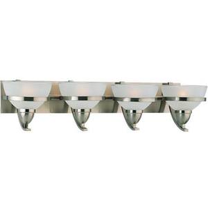 S44118962 Eternity 4 or More Bulb Bathroom Lighting - Brushed Nickel S44118962 Eternity 4 or More Bulb Bathroom Lighting - Brushed Nickel