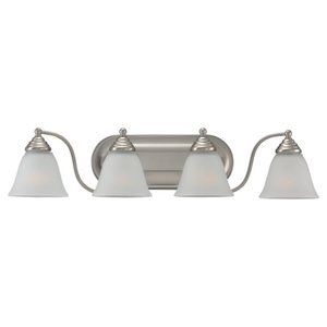 S44578962 Albany 4 or More Bulb Bathroom Lighting - Brushed Nickel S44578962 Albany 4 or More Bulb Bathroom Lighting - Brushed Nickel