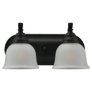 S44626782 Wheaton 2 Bulb Bathroom Lighting - Heirloom Bronze S44626782 Wheaton 2 Bulb Bathroom Lighting - Heirloom Bronze