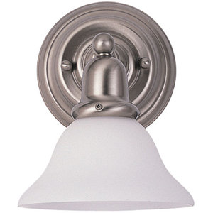 S49063BLE962 Sussex 1 Bulb Wall Sconce - Brushed Nickel S49063BLE962 Sussex 1 Bulb Wall Sconce - Brushed Nickel