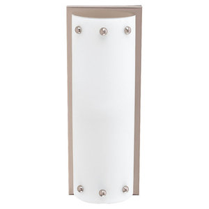 S49180BLE98 Centra Flush Mount Ceiling Light - Brushed Stainless Steel S49180BLE98 Centra Flush Mount Ceiling Light - Brushed Stainless Steel