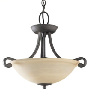 S5119007 Serenity Up Light Pendant Light - Weathered Iron S5119007 Serenity Up Light Pendant Light - Weathered Iron