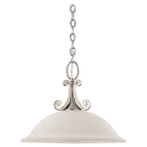 S65190962 Serenity Down Light Pendant Light - Brushed Nickel S65190962 Serenity Down Light Pendant Light - Brushed Nickel