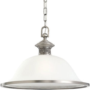 S65350965 Laurel Leaf Down Light Pendant Light - Antique Nickel S65350965 Laurel Leaf Down Light Pendant Light - Antique Nickel