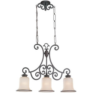 S66145814 Acadia Linear Pendant Pendant Light - Misted Bronze S66145814 Acadia Linear Pendant Pendant Light - Misted Bronze