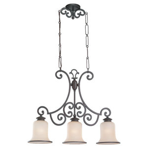 S66145BLE814 Acadia Linear Pendant Pendant Light - Misted Bronze S66145BLE814 Acadia Linear Pendant Pendant Light - Misted Bronze