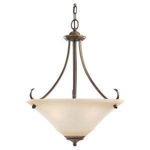 S69381BLE829 Parkview Up Light Pendant Light - Russet Bronze S69381BLE829 Parkview Up Light Pendant Light - Russet Bronze