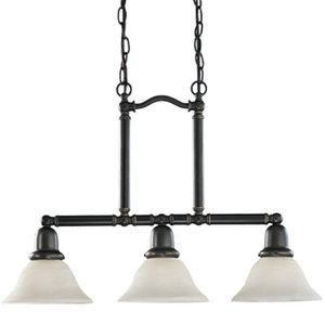 S69460BLE782 Sussex Linear Pendant Pendant Light - Heirloom Bronze S69460BLE782 Sussex Linear Pendant Pendant Light - Heirloom Bronze