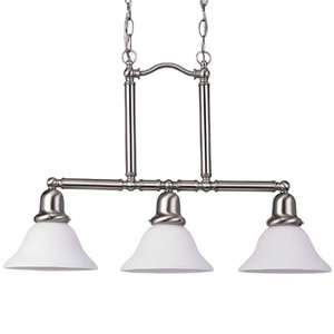 S69460BLE962 Sussex Linear Pendant Pendant Light - Brushed Nickel S69460BLE962 Sussex Linear Pendant Pendant Light - Brushed Nickel