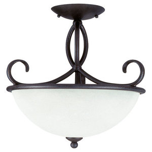 S75075799 Pemberton Semi Flush Mount Ceiling Light - Peppercorn S75075799 Pemberton Semi Flush Mount Ceiling Light - Peppercorn