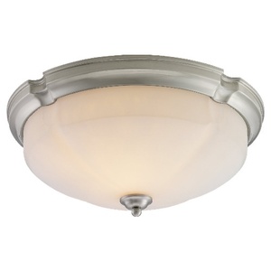 S75474962 Century Flush Mount Ceiling Light - Brushed Nickel S75474962 Century Flush Mount Ceiling Light - Brushed Nickel