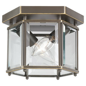 S7647782 Bretton Flush Mount Ceiling Light - Heirloom Bronze S7647782 Bretton Flush Mount Ceiling Light - Heirloom Bronze