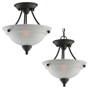 S77575782 Albany Semi Flush Mount Ceiling Light - Heirloom Bronze S77575782 Albany Semi Flush Mount Ceiling Light - Heirloom Bronze