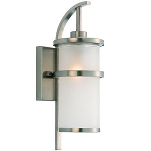 S88117962 Eternity Entrance Outdoor Wall Light - Brushed Nickel S88117962 Eternity Entrance Outdoor Wall Light - Brushed Nickel