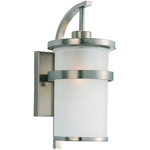 S88118962 Eternity Entrance Outdoor Wall Light - Brushed Nickel S88118962 Eternity Entrance Outdoor Wall Light - Brushed Nickel
