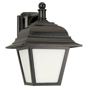 S89316PBLE12 Bancroft Entrance Outdoor Wall Light - Black S89316PBLE12 Bancroft Entrance Outdoor Wall Light - Black