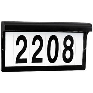 S960012 Address Light Address Number Door Accessory - Black S960012 Address Light Address Number Door Accessory - Black