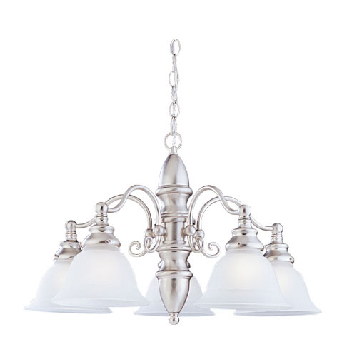 S31051962 Canterbury Mid Sized Chandelier Chandelier - Brushed Nickel S31051962 Canterbury Mid Sized Chandelier Chandelier - Brushed Nickel
