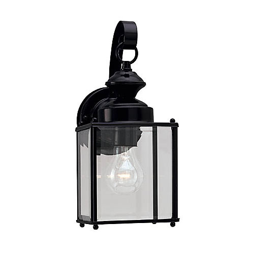 S845712 Jamestowne Entrance Outdoor Wall Light - Black S845712 Jamestowne Entrance Outdoor Wall Light - Black