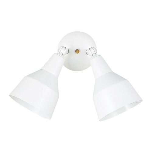 S860715 Outdoor Bullets Wall Mounted Flood Light - White S860715 Outdoor Bullets Wall Mounted Flood Light - White