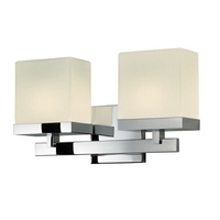 Bathroom Lighting (2 Bulbs) 14-1/2" Width Bathroom Lighting (2 Bulbs) 14-1/2" Width