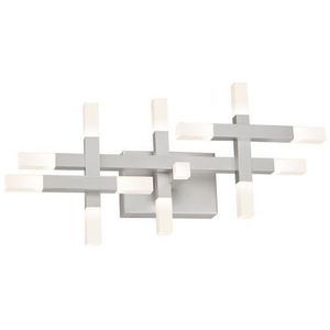 S211116 Connetix Multi Bulb Wall Sconce - Bright Satin Aluminum S211116 Connetix Multi Bulb Wall Sconce - Bright Satin Aluminum