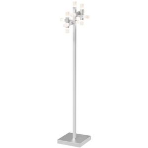 S214516 Connetix Floor Lamp - Bright Satin Aluminum S214516 Connetix Floor Lamp - Bright Satin Aluminum