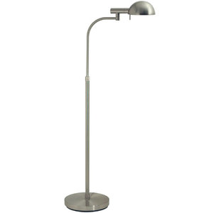S304013 Dome Floor Lamp - Satin Nickel S304013 Dome Floor Lamp - Satin Nickel