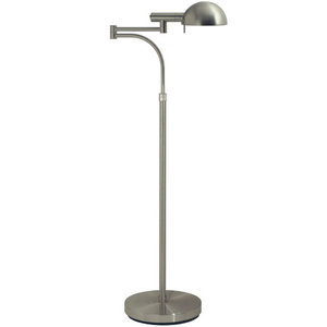 S304113 Dome Floor Lamp - Satin Nickel S304113 Dome Floor Lamp - Satin Nickel