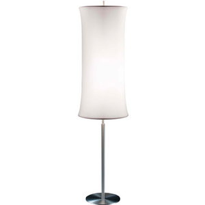 S313410W Lightweights Floor Lamp - Aluminum / White S313410W Lightweights Floor Lamp - Aluminum / White