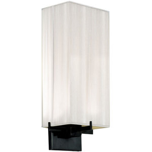 S335351 BOXUS 1 Bulb Wall Sconce - Black Brass S335351 BOXUS 1 Bulb Wall Sconce - Black Brass