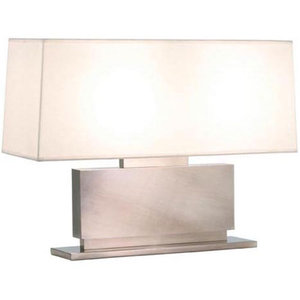 S605550 Plinth Table Lamp - Black Nickel S605550 Plinth Table Lamp - Black Nickel