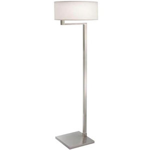 S608113 Quadratto Floor Lamp - Satin Nickel S608113 Quadratto Floor Lamp - Satin Nickel