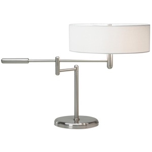S700013 Perno Swing Arm Lamp - Satin Nickel S700013 Perno Swing Arm Lamp - Satin Nickel