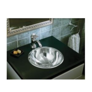 STE1310 Self Rimming Bathroom Sink - Stainless Steel STE1310 Self Rimming Bathroom Sink - Stainless Steel