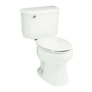 S4025120 Riverton Two Piece Toilet - White S4025120 Riverton Two Piece Toilet - White