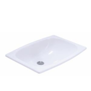 S4420070 Stinson Self Rimming Bathroom Sink - White S4420070 Stinson Self Rimming Bathroom Sink - White