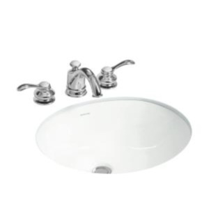 S4420500 Wescott Undermount Style Bathroom Sink - White S4420500 Wescott Undermount Style Bathroom Sink - White