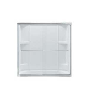 S542559NG05 Finesse Shower Door - Sliding Shower Door - Silver S542559NG05 Finesse Shower Door - Sliding Shower Door - Silver
