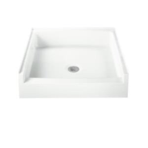 S620111000 Advantage Single Threshold Up To 42" Shower Base - White S620111000 Advantage Single Threshold Up To 42" Shower Base - White