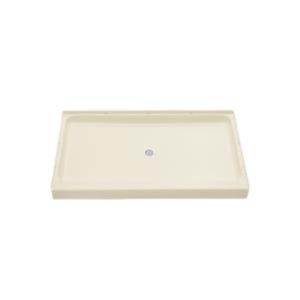 S7213110047 Ensemble Single Threshold 48'' and Larger Shower Base - Almond S7213110047 Ensemble Single Threshold 48'' and Larger Shower Base - Almond