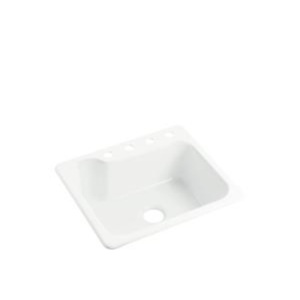SSC2522SBG0 White/Color Single Bowl Kitchen Sink - White SSC2522SBG0 White/Color Single Bowl Kitchen Sink - White