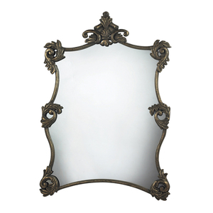 SI11405 Unique Shape Mirror - Moorefield In Opus Gold Leaf SI11405 Unique Shape Mirror - Moorefield In Opus Gold Leaf