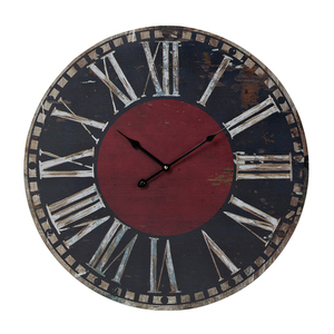 SI118038 Wall Clock - Black / Red SI118038 Wall Clock - Black / Red