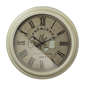 SI118041 Wall Clock - Antique Cream / Black SI118041 Wall Clock - Antique Cream / Black