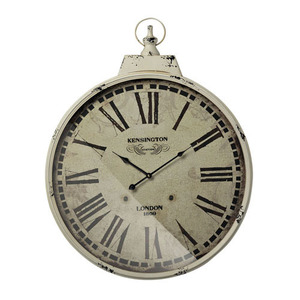 SI118044 Wall Clock - Antique Cream / Black SI118044 Wall Clock - Antique Cream / Black